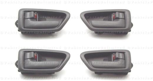 - 97 - 01 inside door 4 handles & bezel *   fits: toyota camry