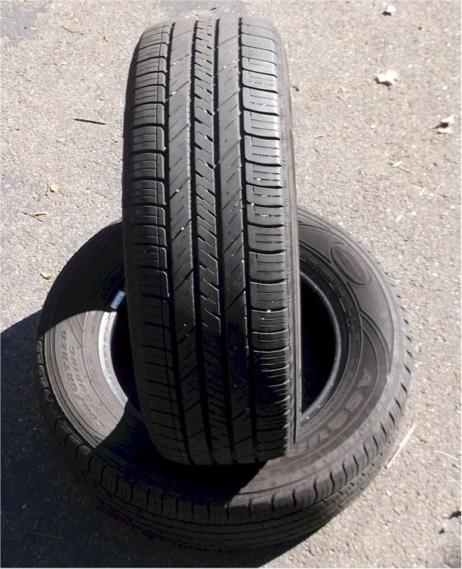 2 goodyear comfortred   used tires, p205-65-r15