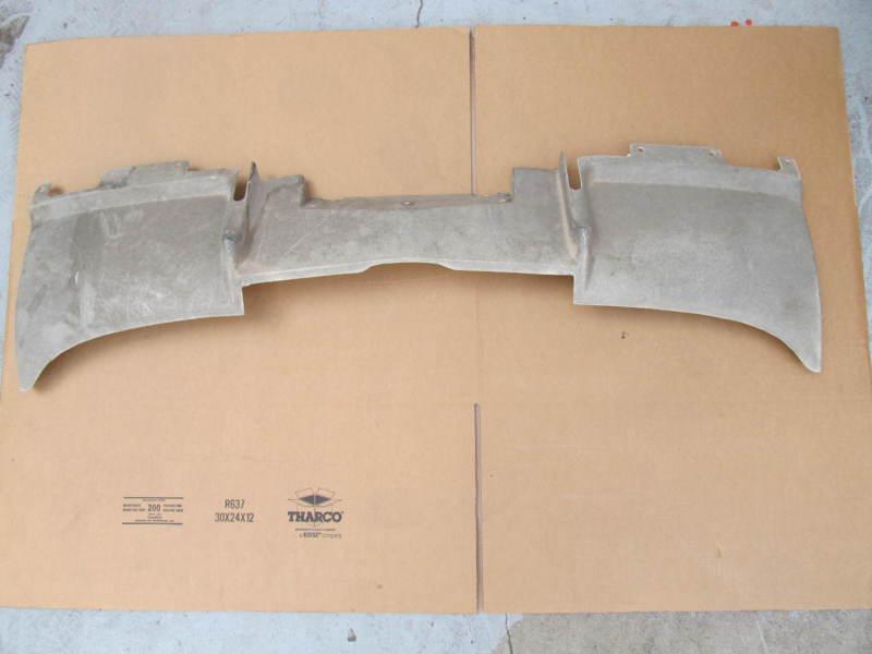 65-66  corvette gm original grey side exhaust rear  valance #3e nos