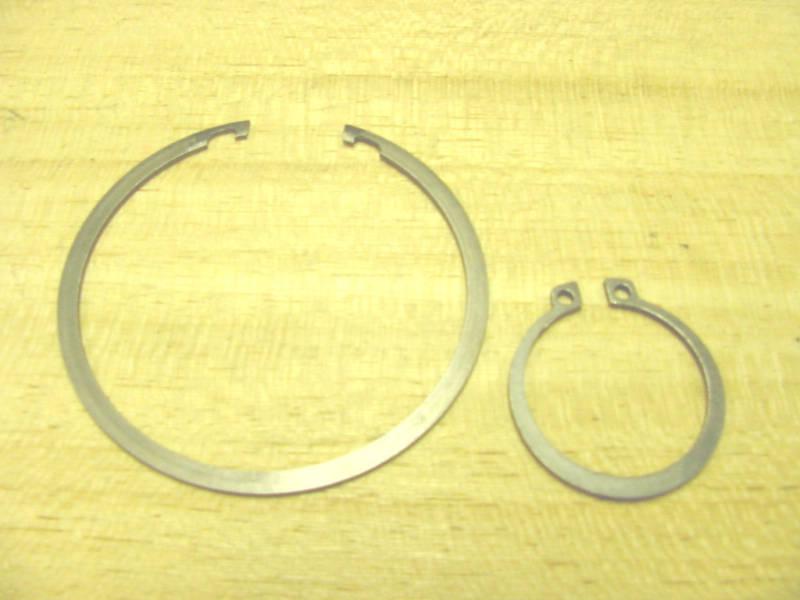 Harley sportster transmission clutch hub retaining rings #37905-90  2pcs 1991-up