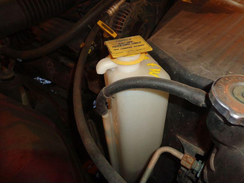 Coolant recovery bottle dodge pickup 1500 series 1999