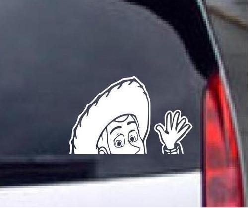 Toy story woody car window sticker decal