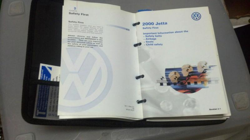 2000 vw jetta owners manual