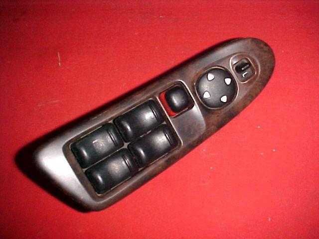 Chevy malibu cutlass master power window lock mirror switch with woodgrain trim