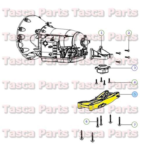 New oem transmission crossmember chrysler 300 dodge charger challenger magnum