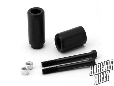 Kawasaki ninja zx7r zx7 r black frame sliders (1996-2003)