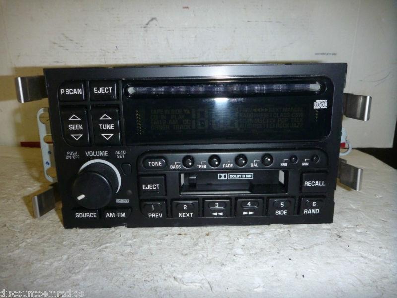 00-01 buick lesabre radio cd cassette 09389324 factory oem *