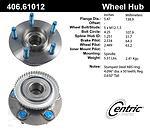 Centric parts 406.61012 rear hub assembly