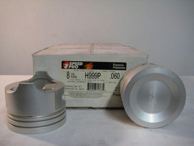 International 404 sealed power pistons (cast) .060 over