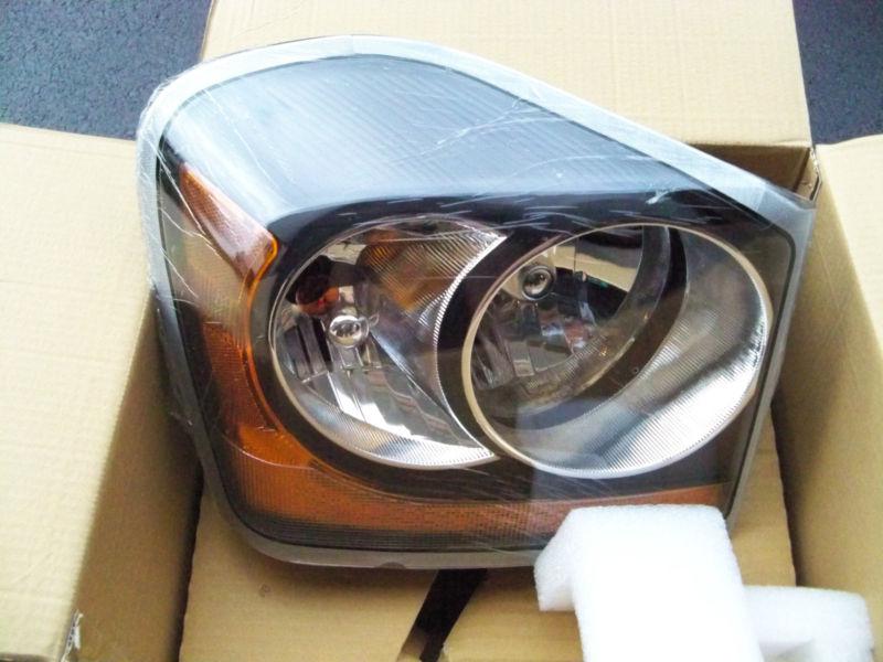 Dodge durango black headlights /w amber