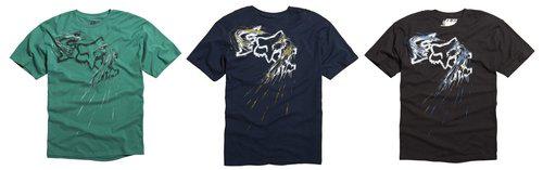 Fox racing mens revolt streak basic fit t-shirt 2013