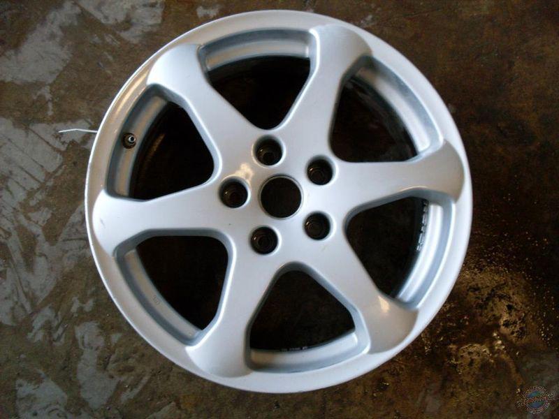 (1) wheel infiniti g35 650957 03 04 alloy 75 percent edge chew w/tpms