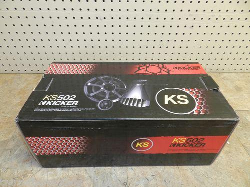 Kicker ks502 2-way 5.25" car speakers system closeout price tweeter 