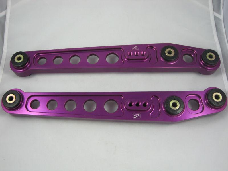 Purple skunk2 style rear lower control arm for honda civic 1996-2000  pair