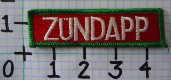 Vintage nos zundapp motorcycle patch from the 70's 005