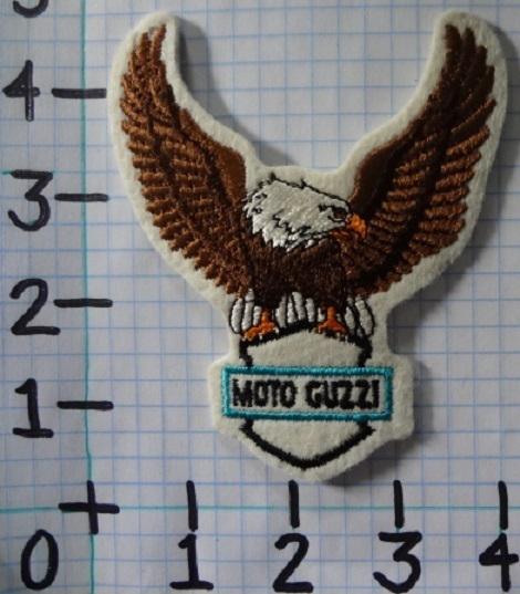 Vintage nos moto guzzi motorcycle patch from the 70's 002