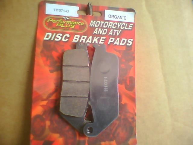 New performance plus brake pads honda cbr600f3/cb600/rs125 h1071-o