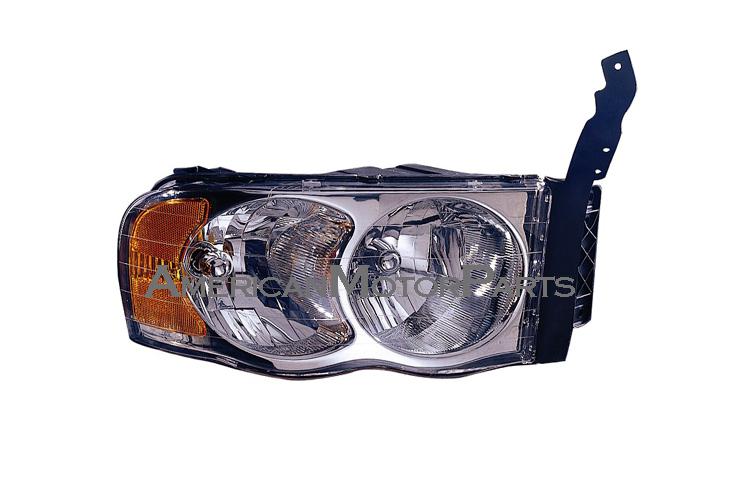 Right passenger side replacement headlight 02-05 dodge ram pickup new model