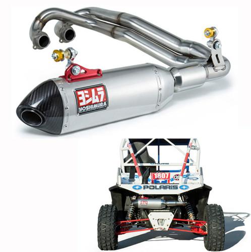 2011-2013 polaris rzr xp 900 yoshimura rs-4 stainless stainless full exhaust