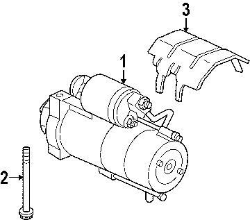 Gmc 19180529 genuine oem factory original starter