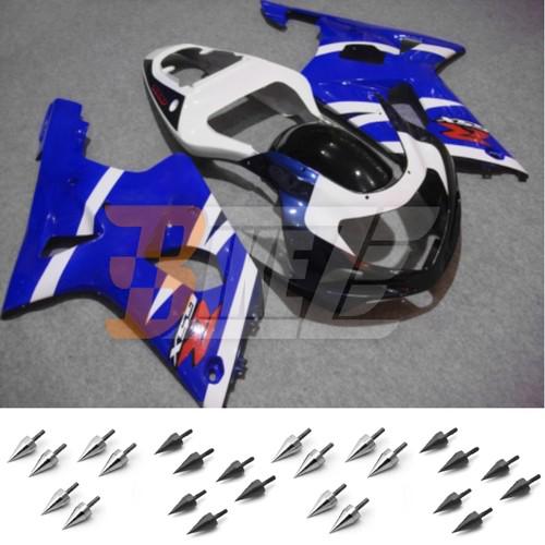 Bolt kit & injection fairing kit bodywork for suzuki gsx r 1000 k1 2001 2002 ag