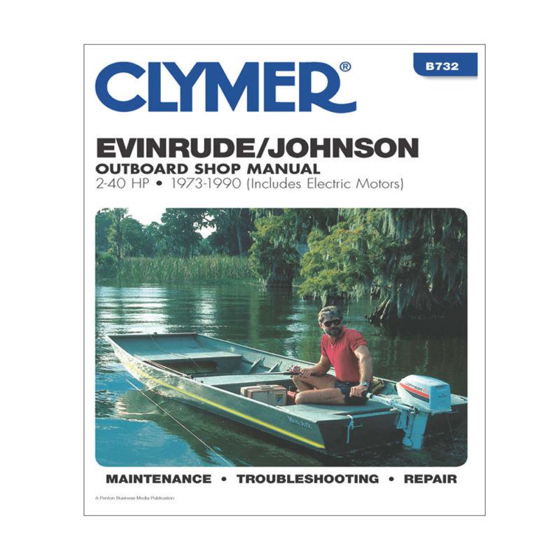 Clymer b732 evinrude/johnson 14642 hp outboards (includes electric motors) 1973-