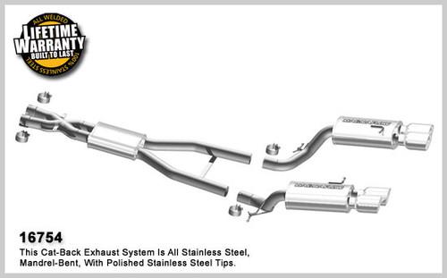 Magnaflow 16754 bmw m6 stainless cat-back system performance exhaust