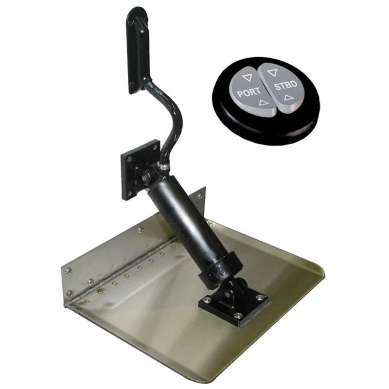 Boat leveler n121100 12" x 11" trim tab set