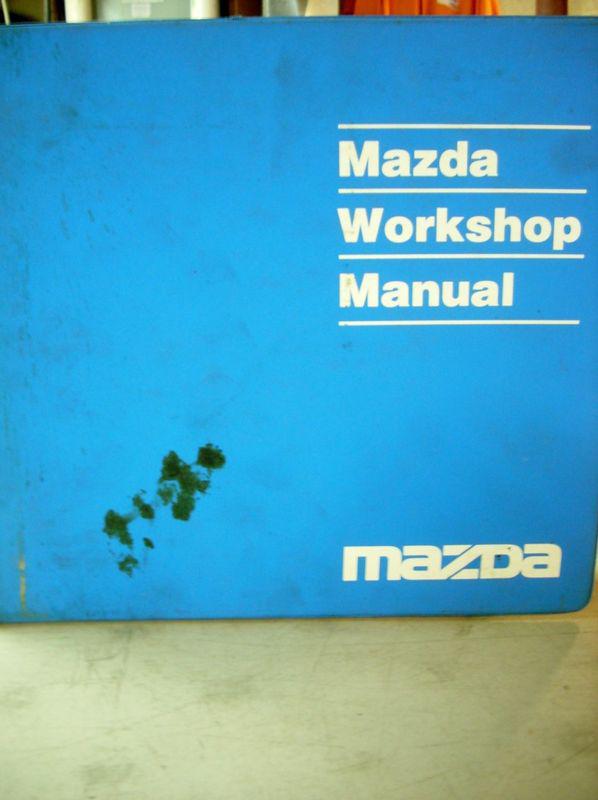 1995 95 mazda 929 workshop shop service repair manual book & electrical manual
