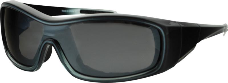 Bobster eyewear zoe convertible sunglasses smoked, crystal/smoke lens