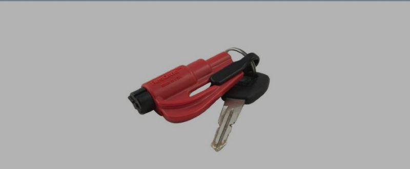  the original keychain car escape tool, made in usa (red) - pack of 2,safety