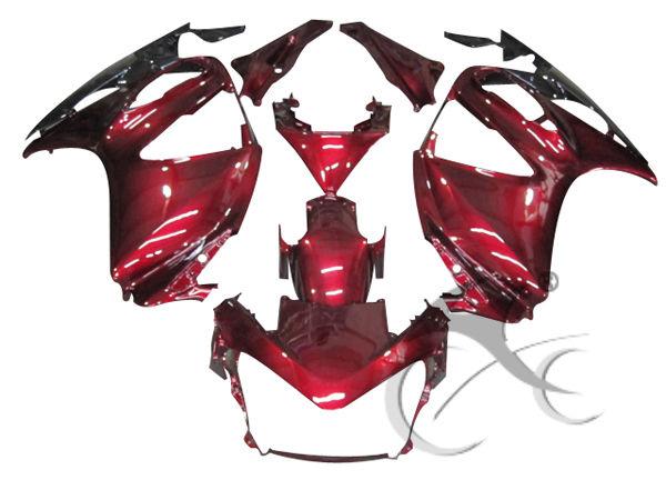 Abs plastic fairing body work for honda st1300 st 1300 red full set