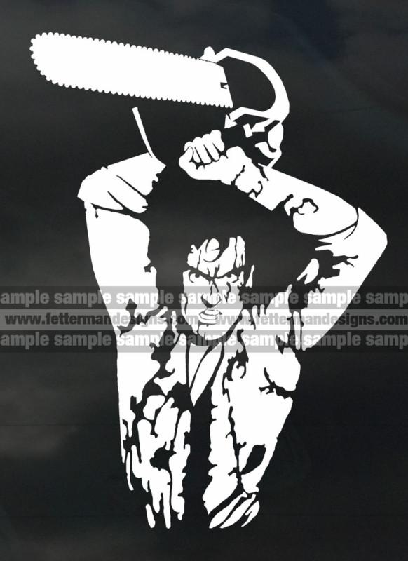 Evil dead army of darkness bruce campbell vinyl sticker multiple sizes & colors