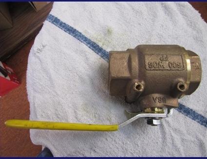 Apollo shut-off full flow ball valve 7710710