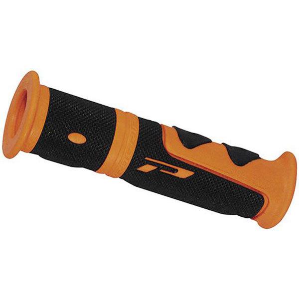 Black/orange progrip atv evo grip model 964