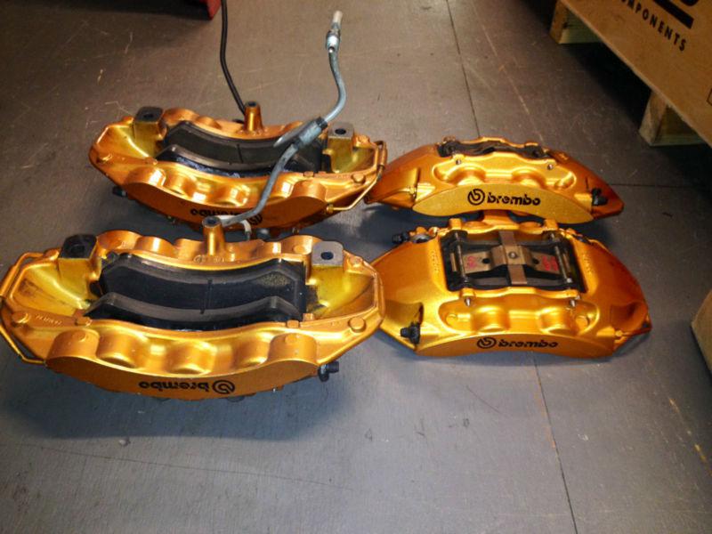 2009 gt-r brembo calipers full set front & rear