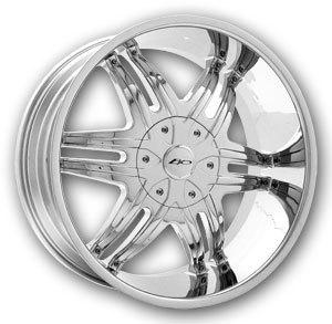 Bzo hero 22x10 chrome blank +13mm 78.1mm