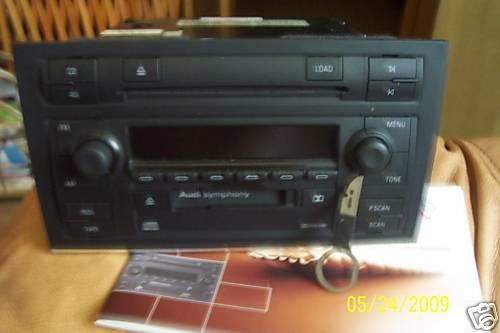 03 - audi - a4 - symphony - radio 6 cd changer cass 