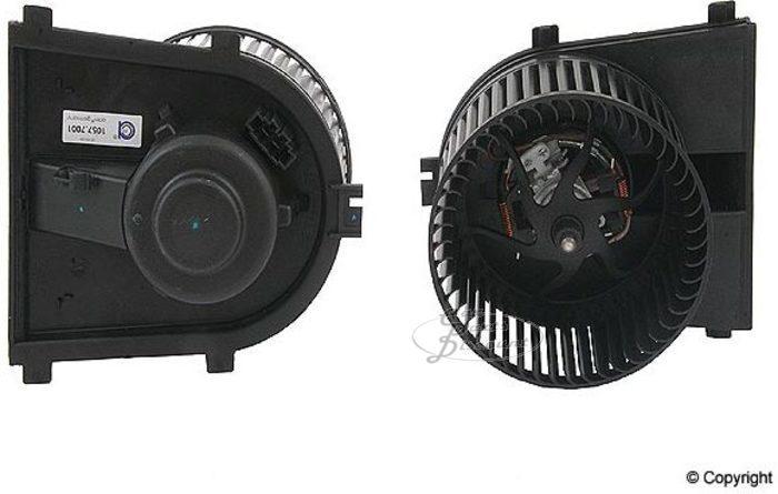 Acm heater fan motor