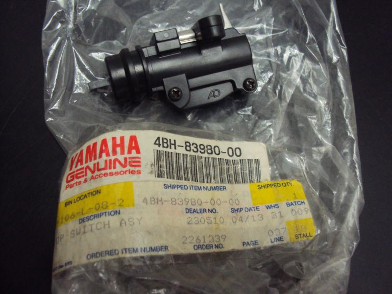 Yamaha front stop switch assy, pn 4bh-83980-00,1993-1998 xj600 models