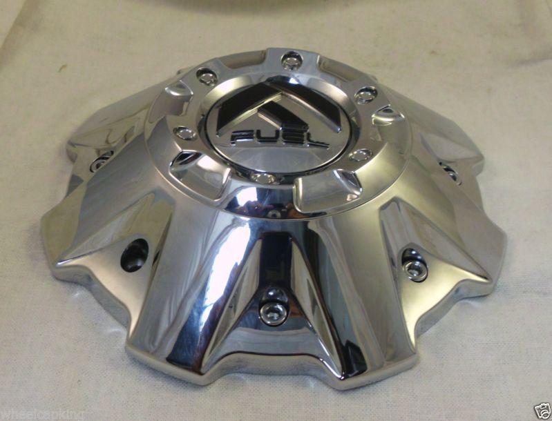 Fuel chrome custom wheel center cap caps # cap m-542/1001-63 new!