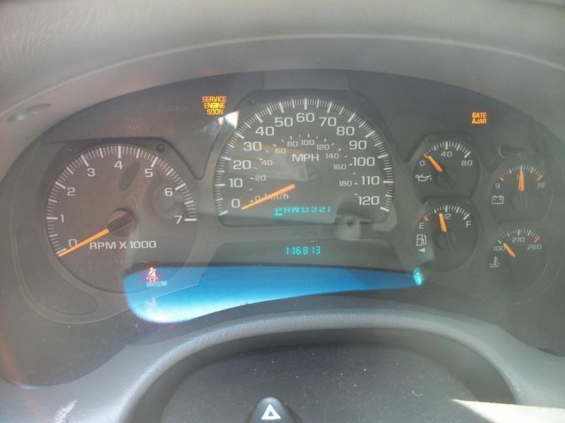 Speedometer 03 04 trailblazer us w/o driver info display 1285303