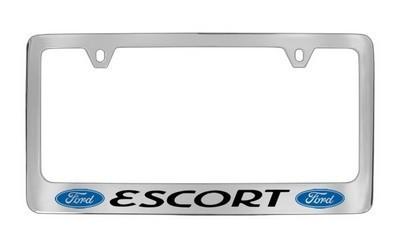 Ford genuine license frame factory custom accessory for escort style 1