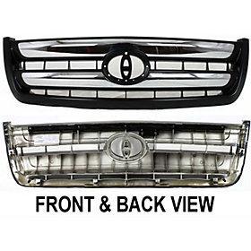 Tundra 03-06 grille, abs (code 202), with molding, regular cab/access cab