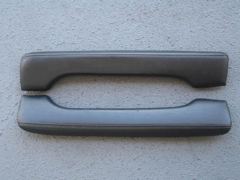  door panel armrest trim pair black leather lexus sc300 sc400 