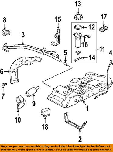 Gm oem 10372867 fuel tank cap