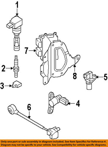 Mazda oem l3g218100b9u direct ignition coil/ignition coil