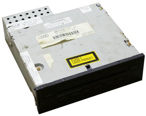 Used genuine oem audi cd disc changer multimdedia unit 4e0035111