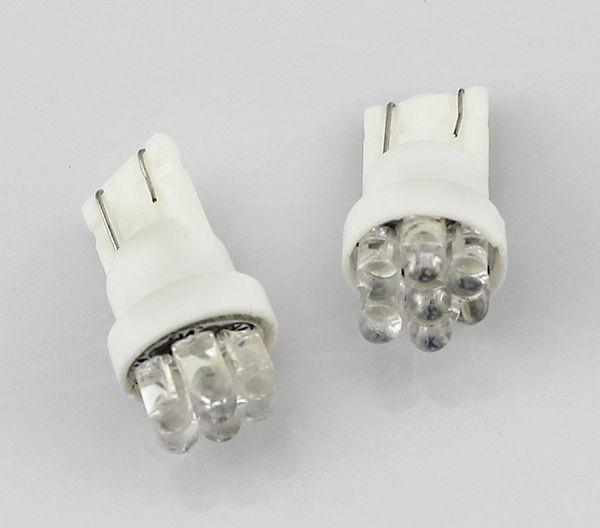 2x 152 168 194 501 t10 w5w power 7 led bulb lamp white