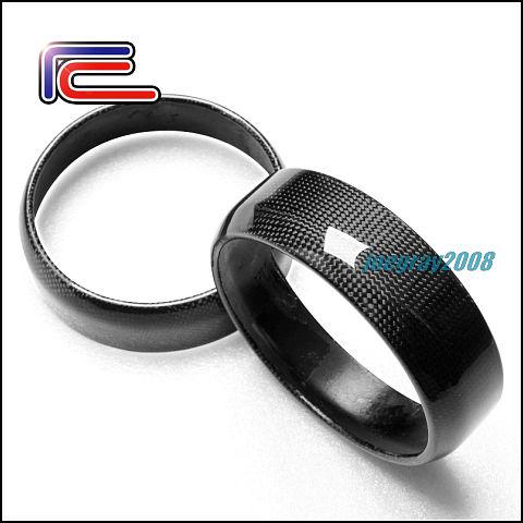 Rc carbon fiber exhaust end rings caps yamaha mt 01 sp 05 06 07 08 09 10 11 12